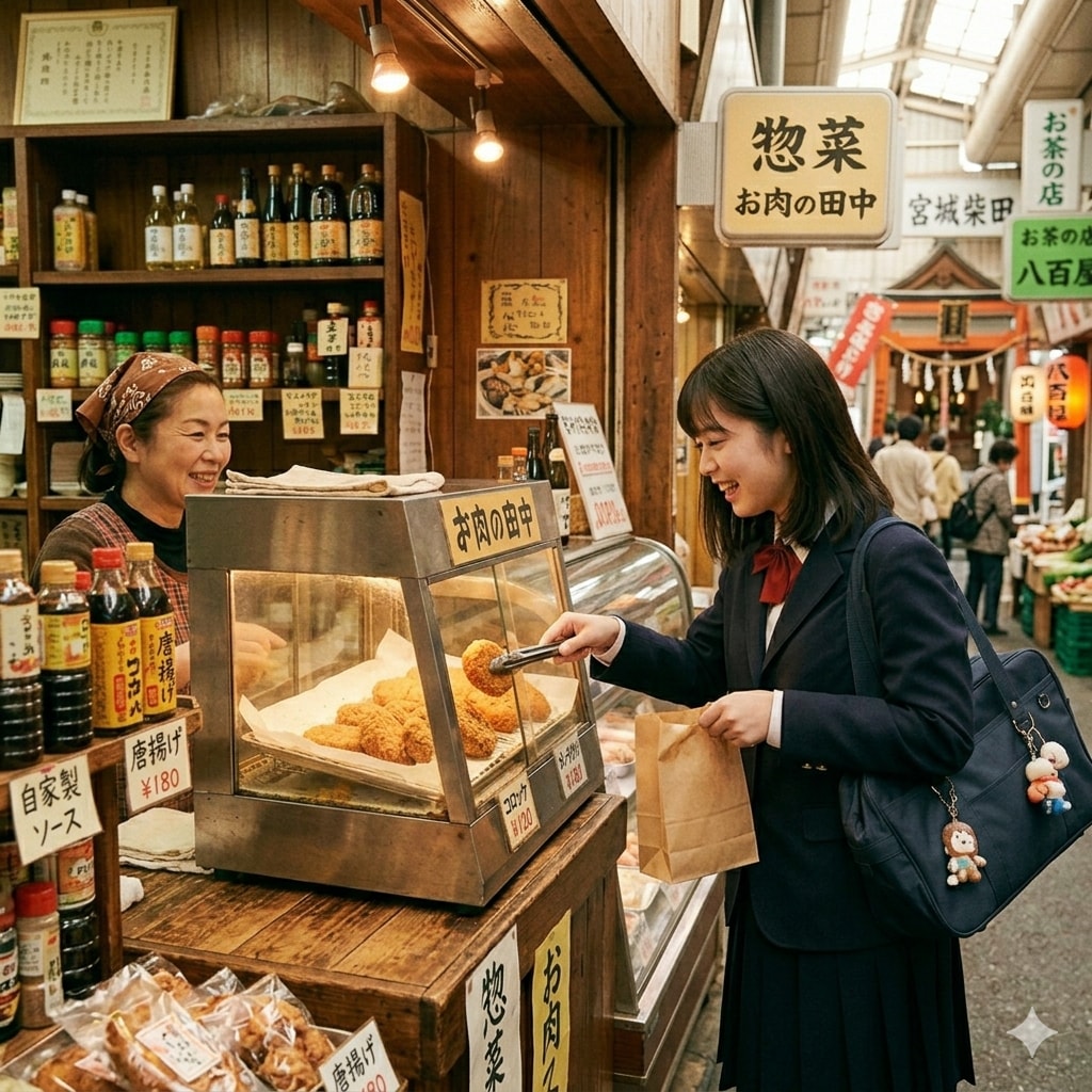 帰り道のごほうびコロッケ