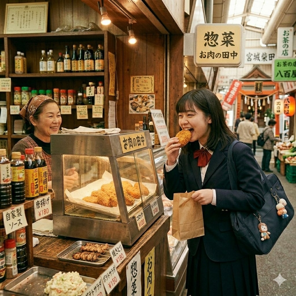 帰り道のごほうびコロッケ