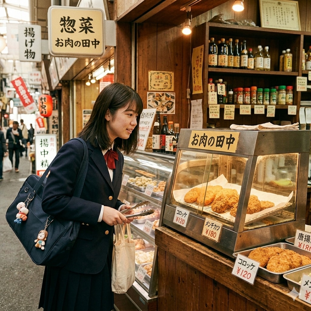 帰り道のごほうびコロッケ