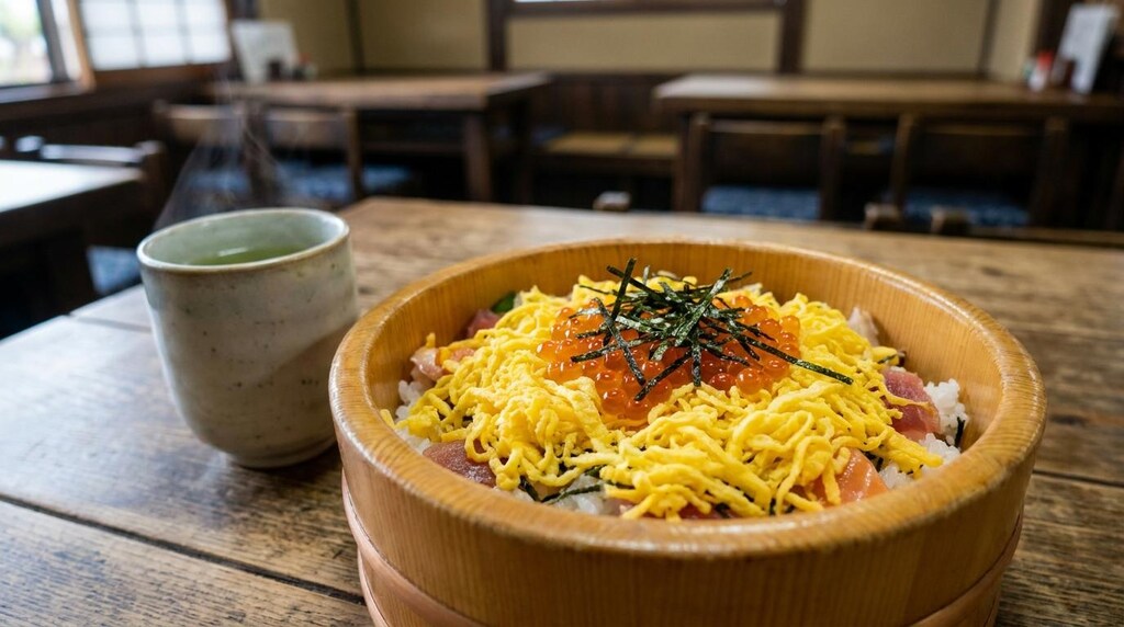 摩訶不思議食堂のちらし寿司