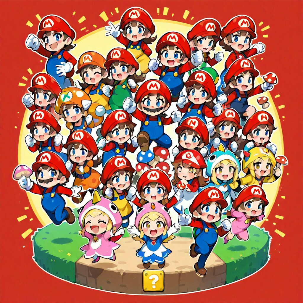 マリオデー | の人気AIイラスト・グラビア