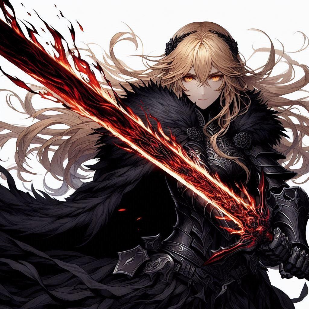 ブロンドの女騎士さん681