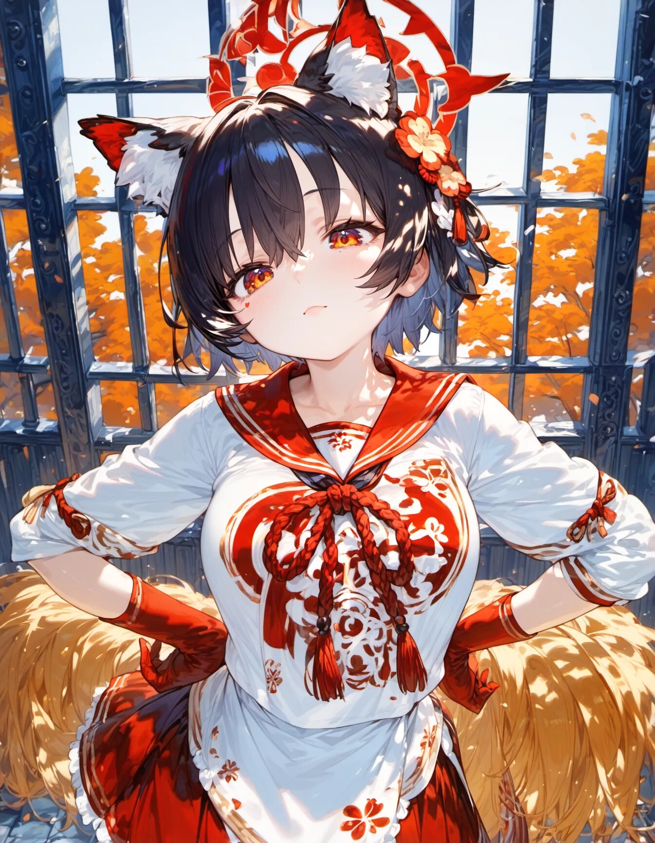 Fox Maiden of the Crimson Shrine