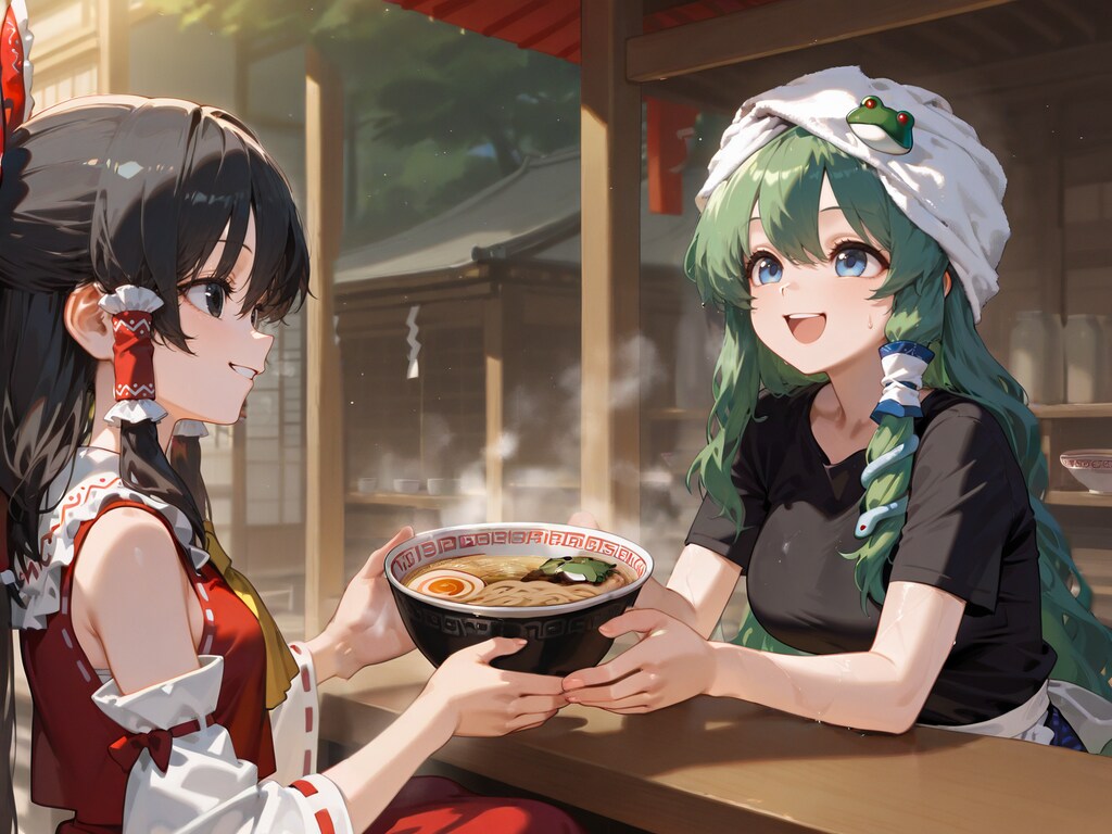 きょうのれいむさん（とんこつラーメンの日）