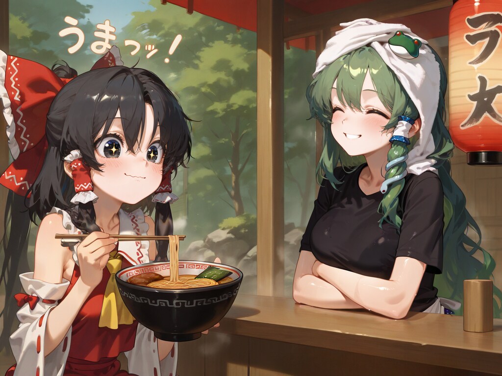 きょうのれいむさん（とんこつラーメンの日）