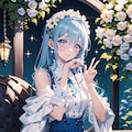Silver & Blue 4枚目