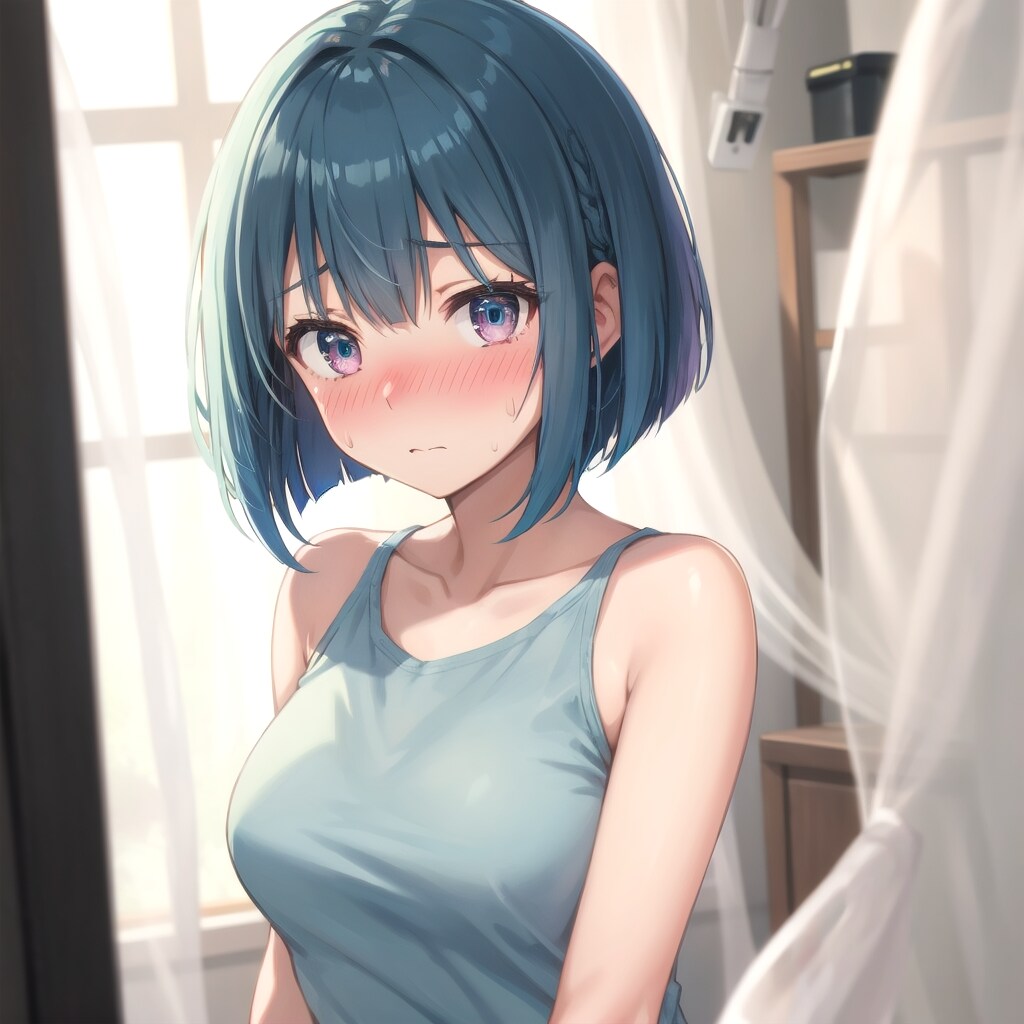 見られてる！？ | の人気AIイラスト・グラビア