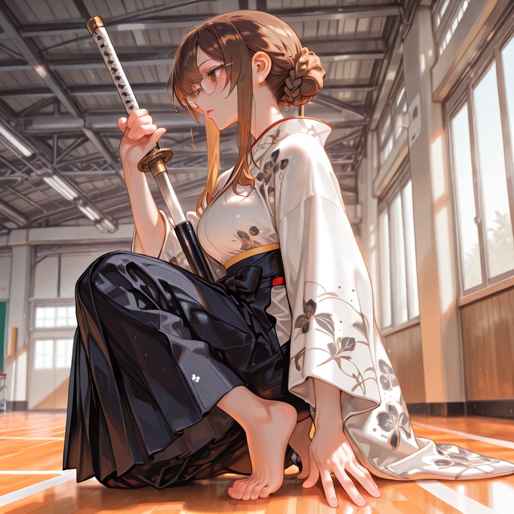 凛々しく。