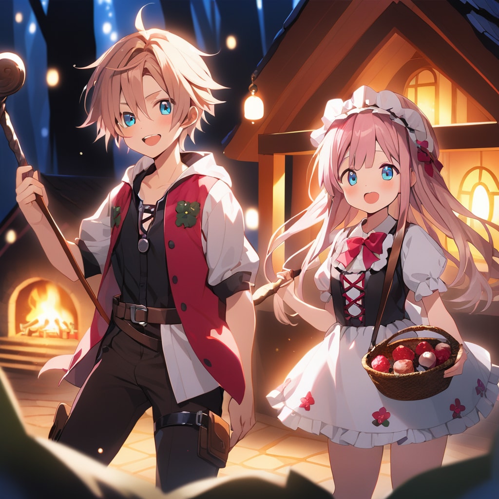 ヘンゼルとグレーテル | の人気AIイラスト・グラビア