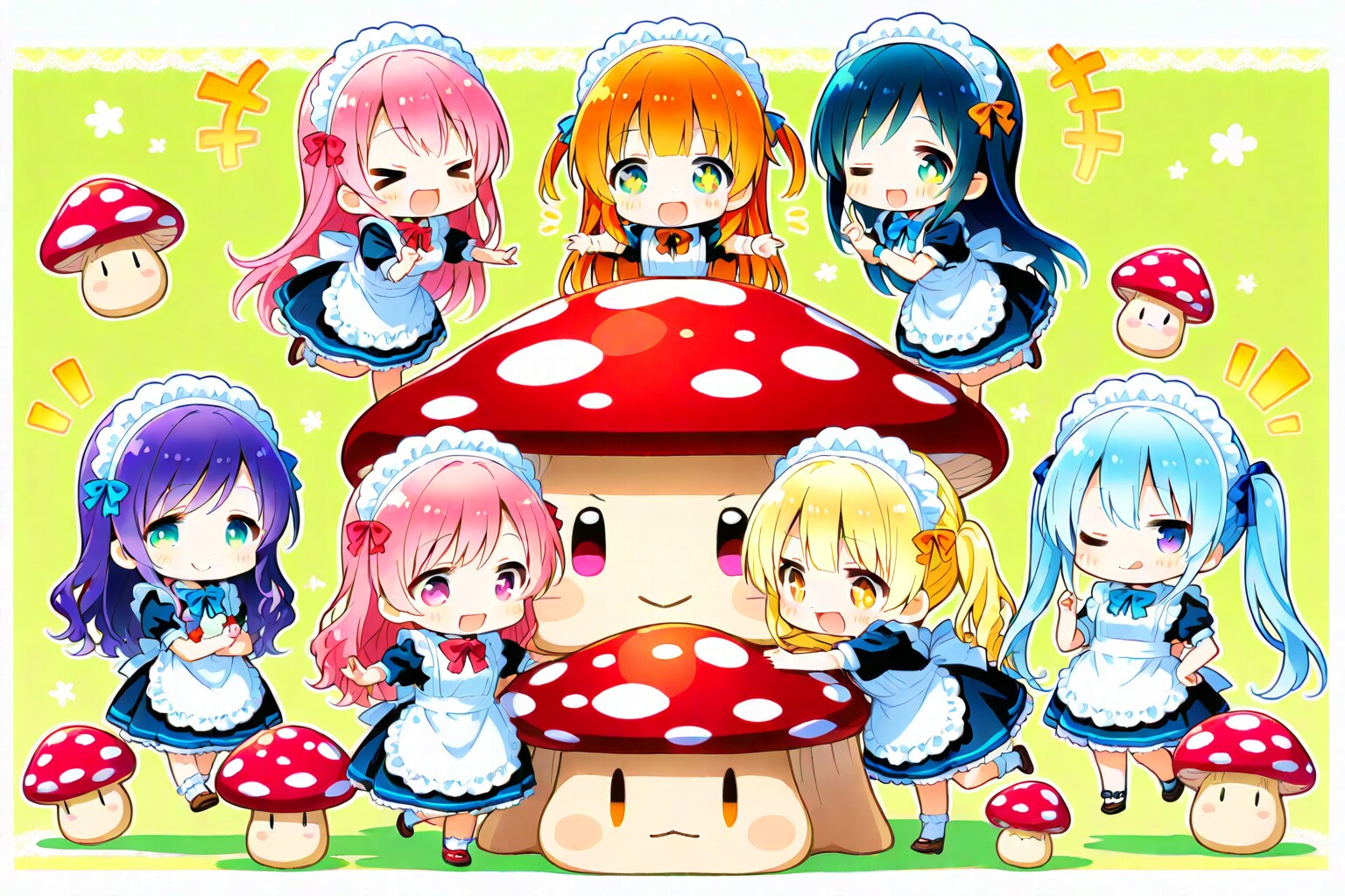 メイドちゃんがいっぱい♪