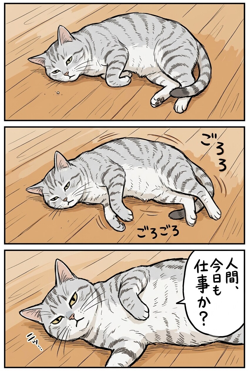 あんたのエサ代稼いでるんだよ