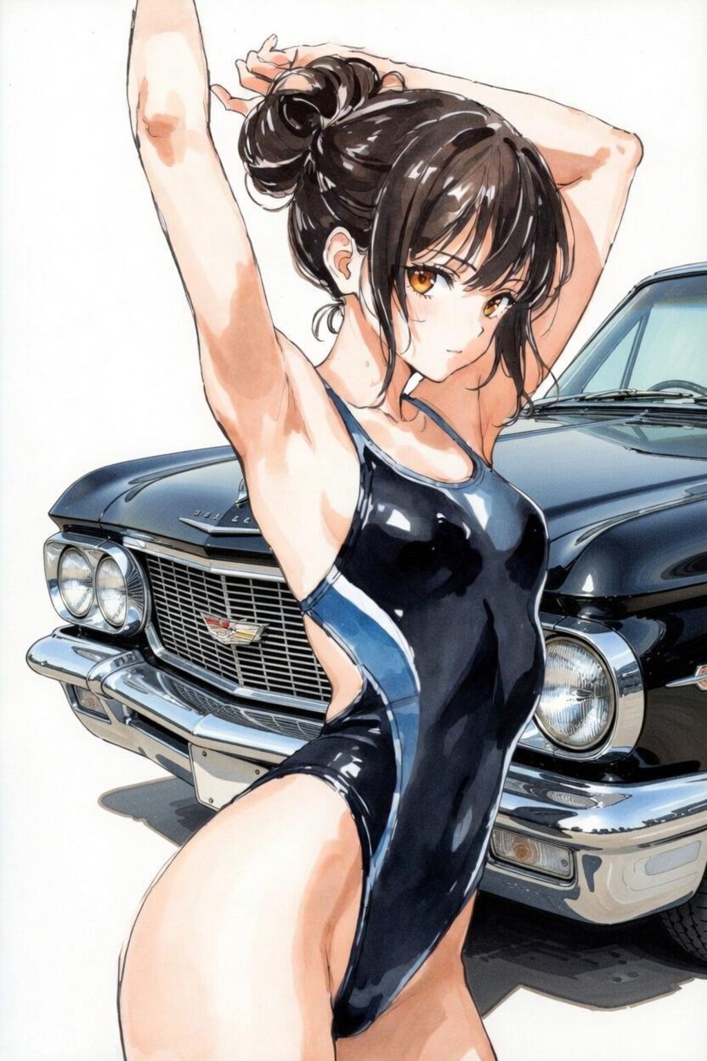 Girl With Vintage