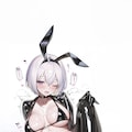 月夜に弊社キャラクター【けい あいな】 2枚目