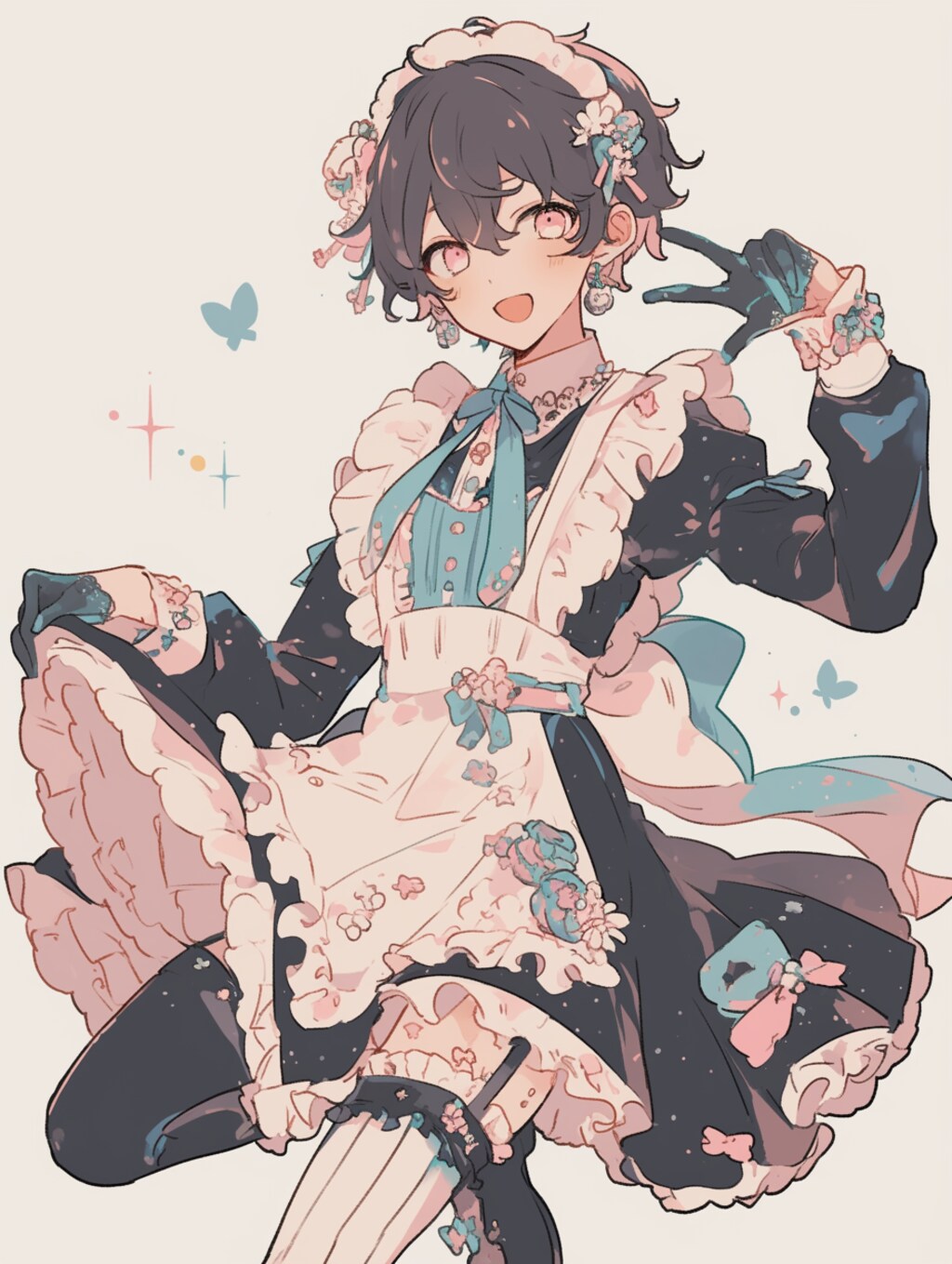 男の娘メイド