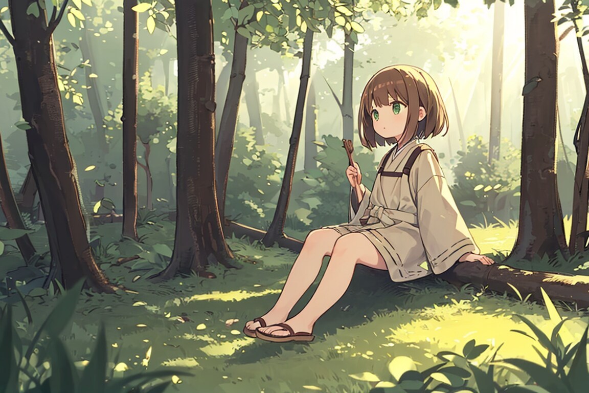 森のわらべは今日も退屈
