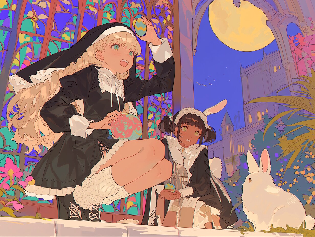 かしましバニーちゃん | の人気AIイラスト・グラビア