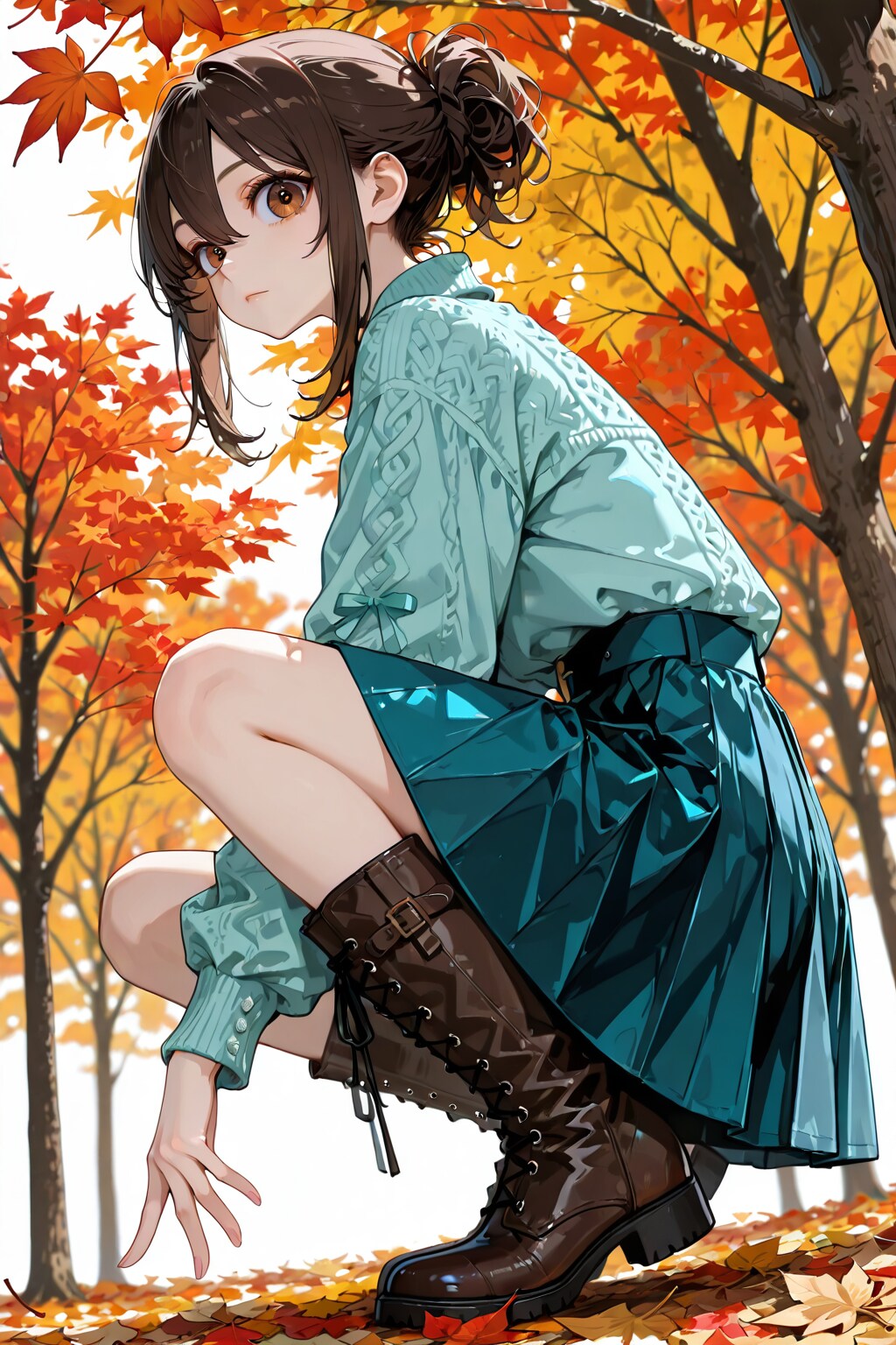 お題-秋景色-1- | の人気AIイラスト・グラビア