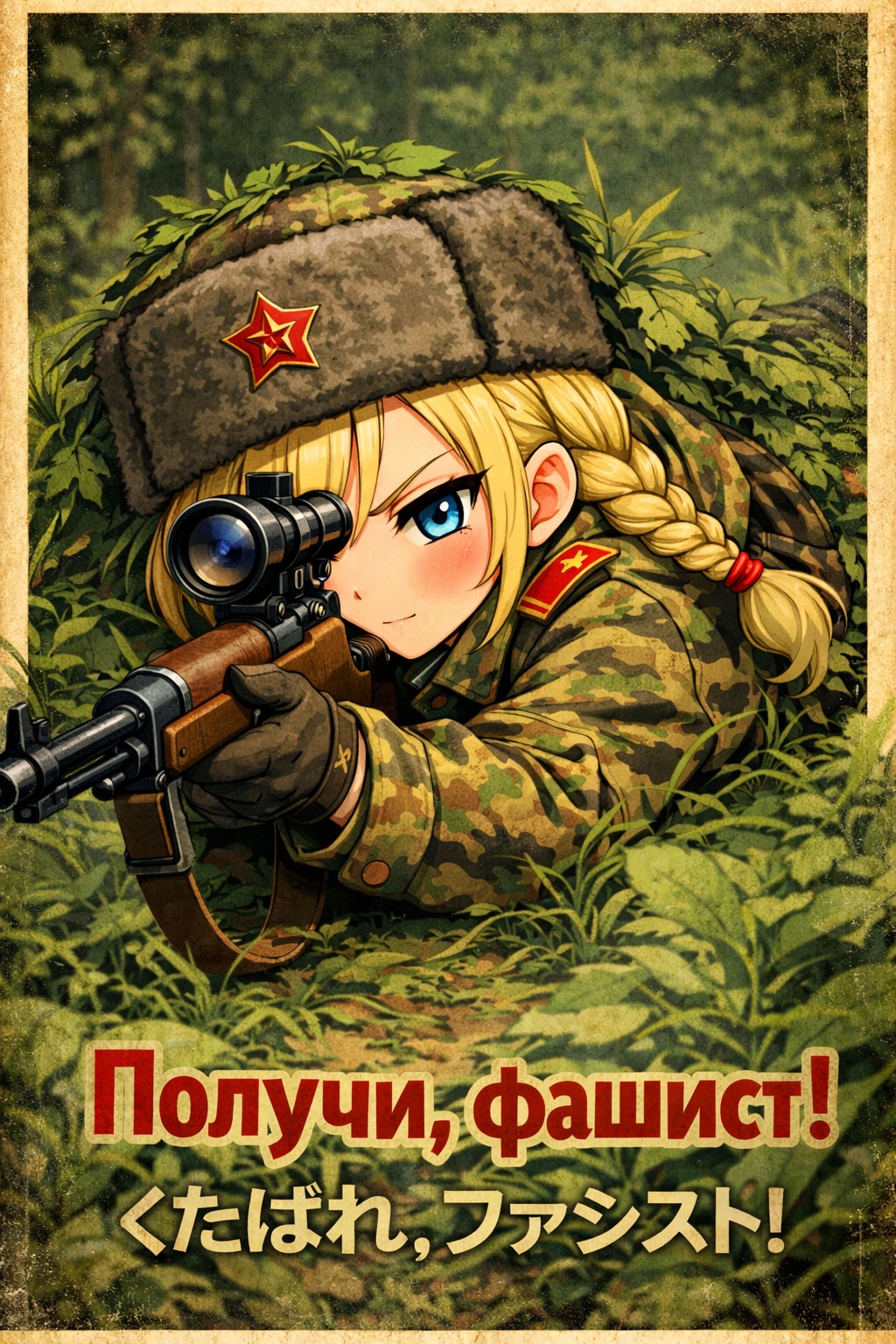 ソ連赤軍スナイパーお姉やん | の人気AIイラスト・グラビア