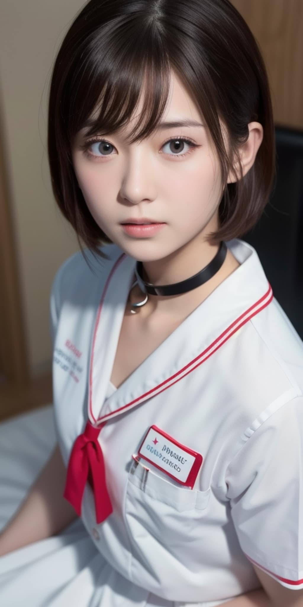 病院　制服　１１枚