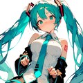 子供から大人へ♪メタモルフォーゼしていくミクさん♡ 2枚目