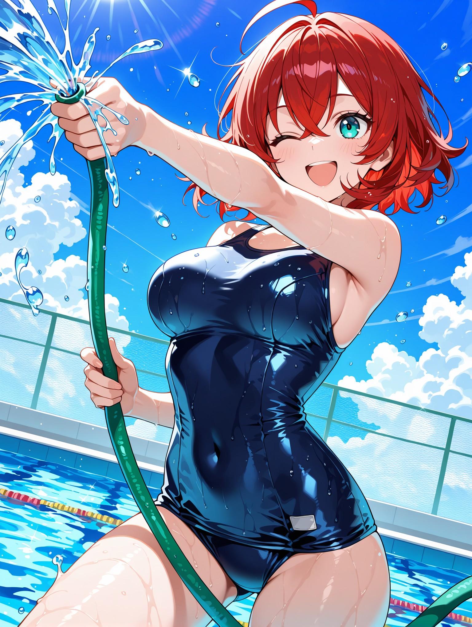 プール掃除