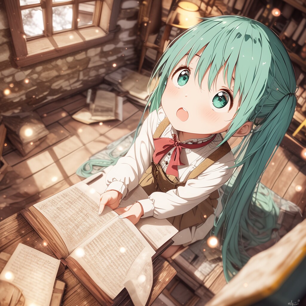 魔法の勉強中 | の人気AIイラスト・グラビア