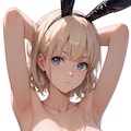 バニーガール　モザイク 4枚目