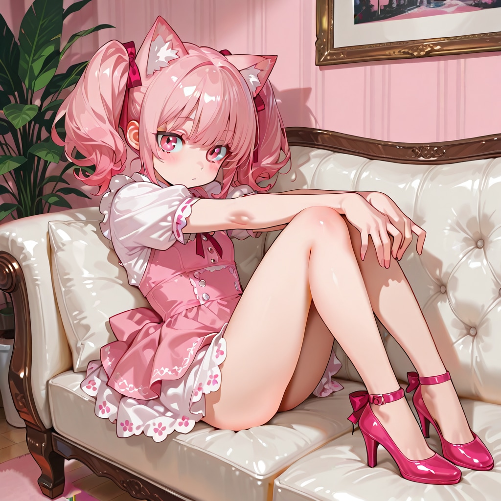 猫耳ツインテール2 | の人気AIイラスト・グラビア