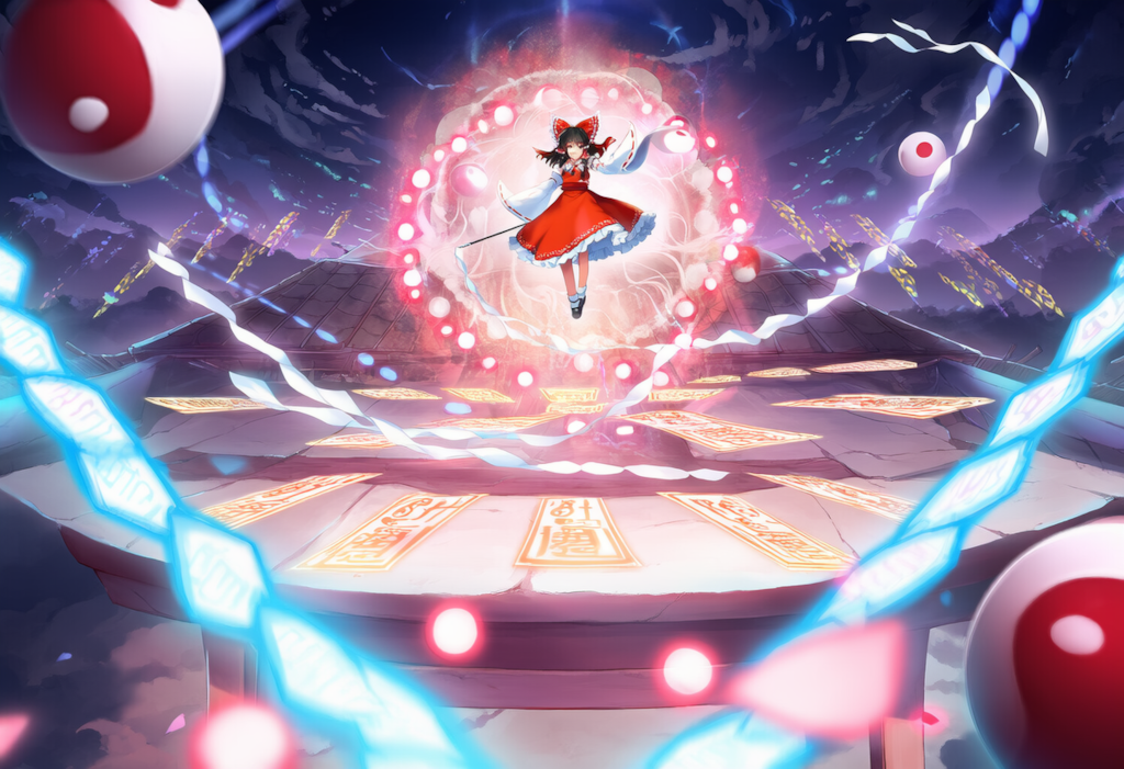 東方　博麗霊夢　弾幕ごっこ　ワイド版