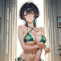 水着難しい、、😅 3枚目