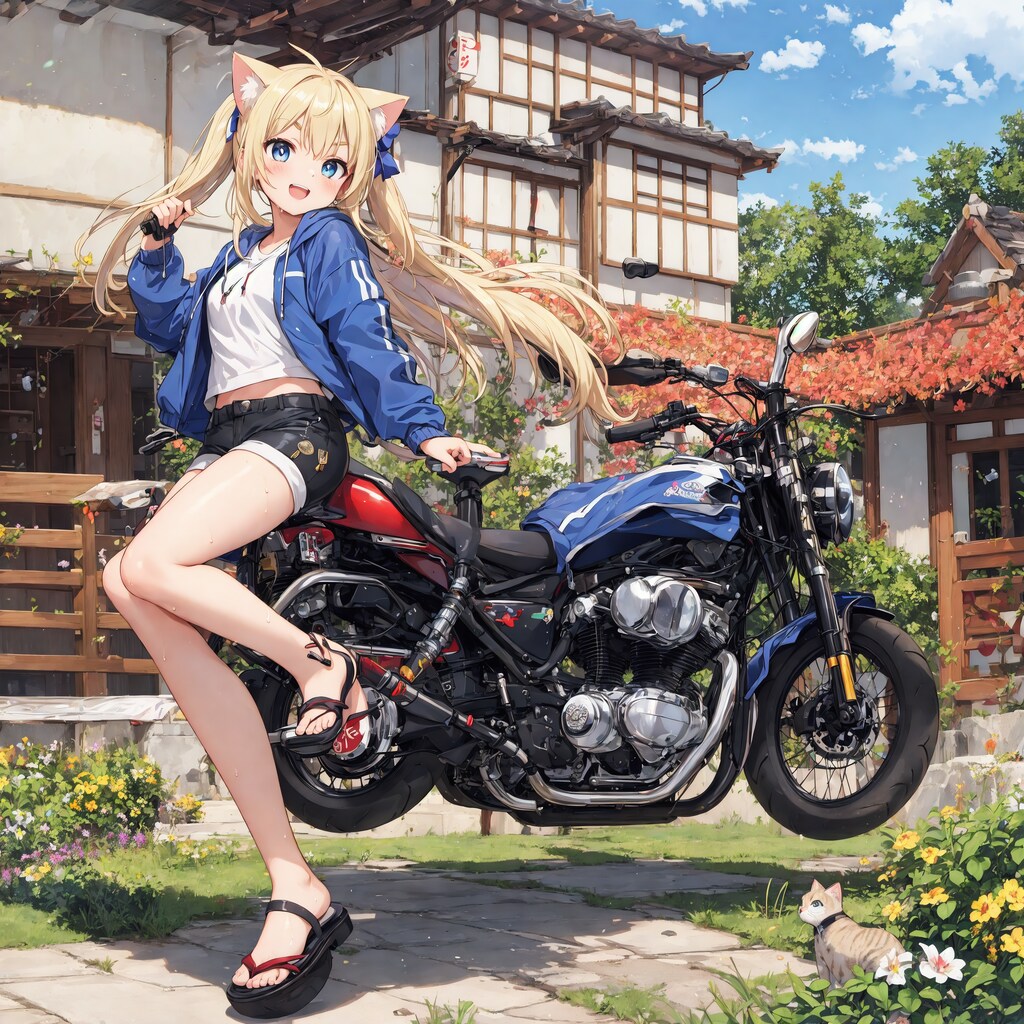 猫耳少女「魔法で持ち上げた！すごい！私！」自分「やめろ！　目立ちすぎる！」猫耳少女「田舎だからOK！」