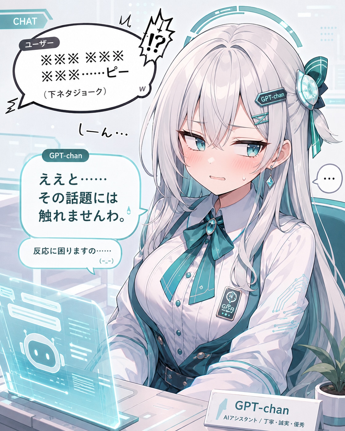 ＧＰＴちゃん | の人気AIイラスト・グラビア