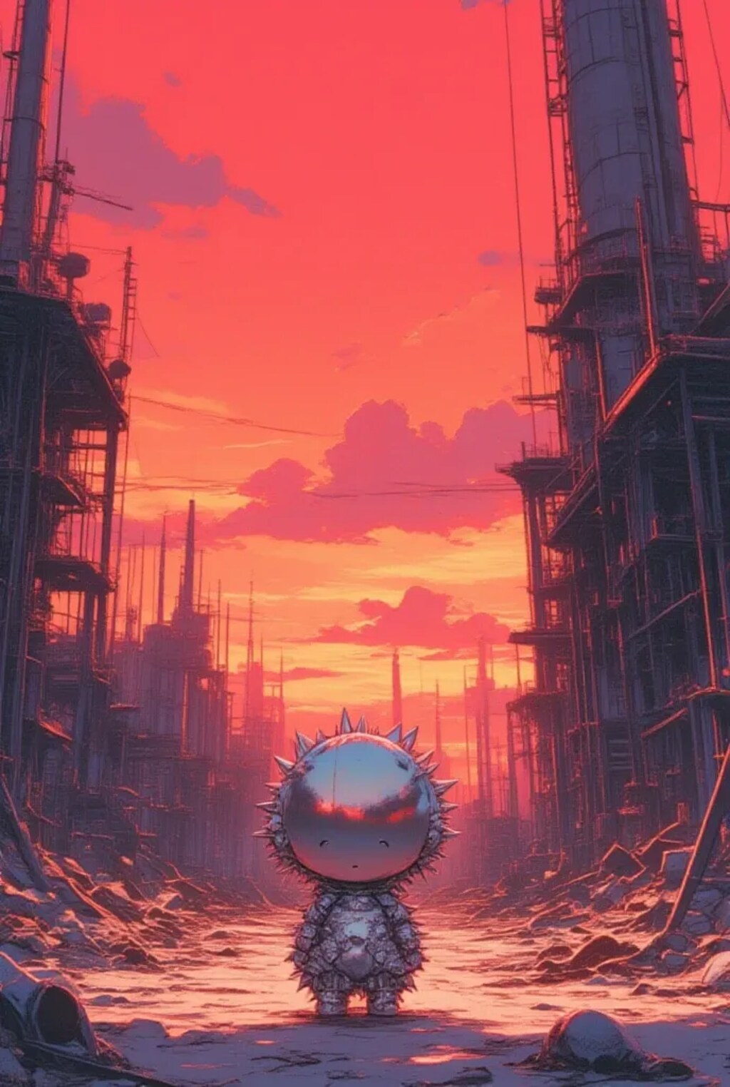 トゲトゲロボットちゃん