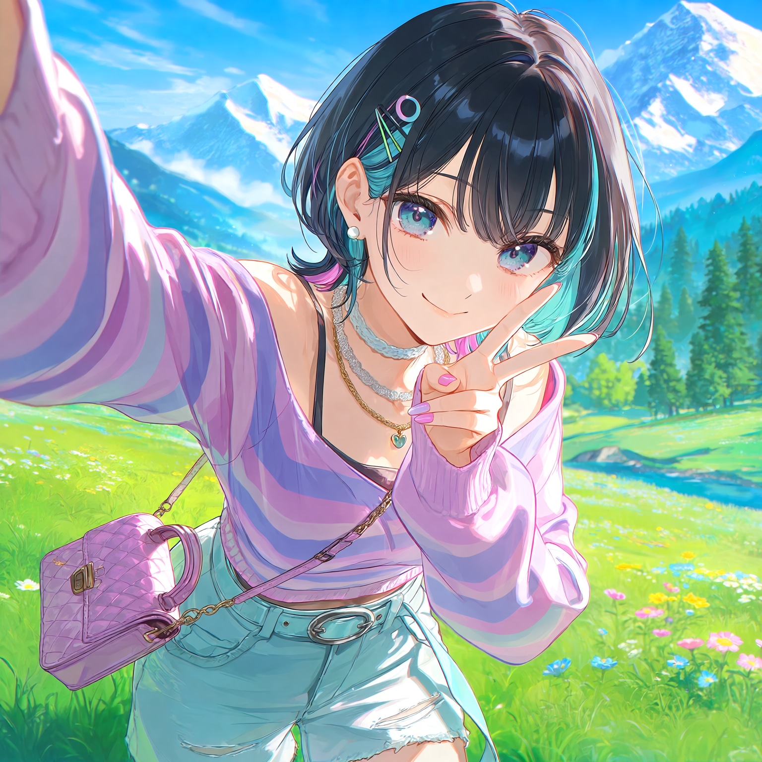 ピクニック | の人気AIイラスト・グラビア