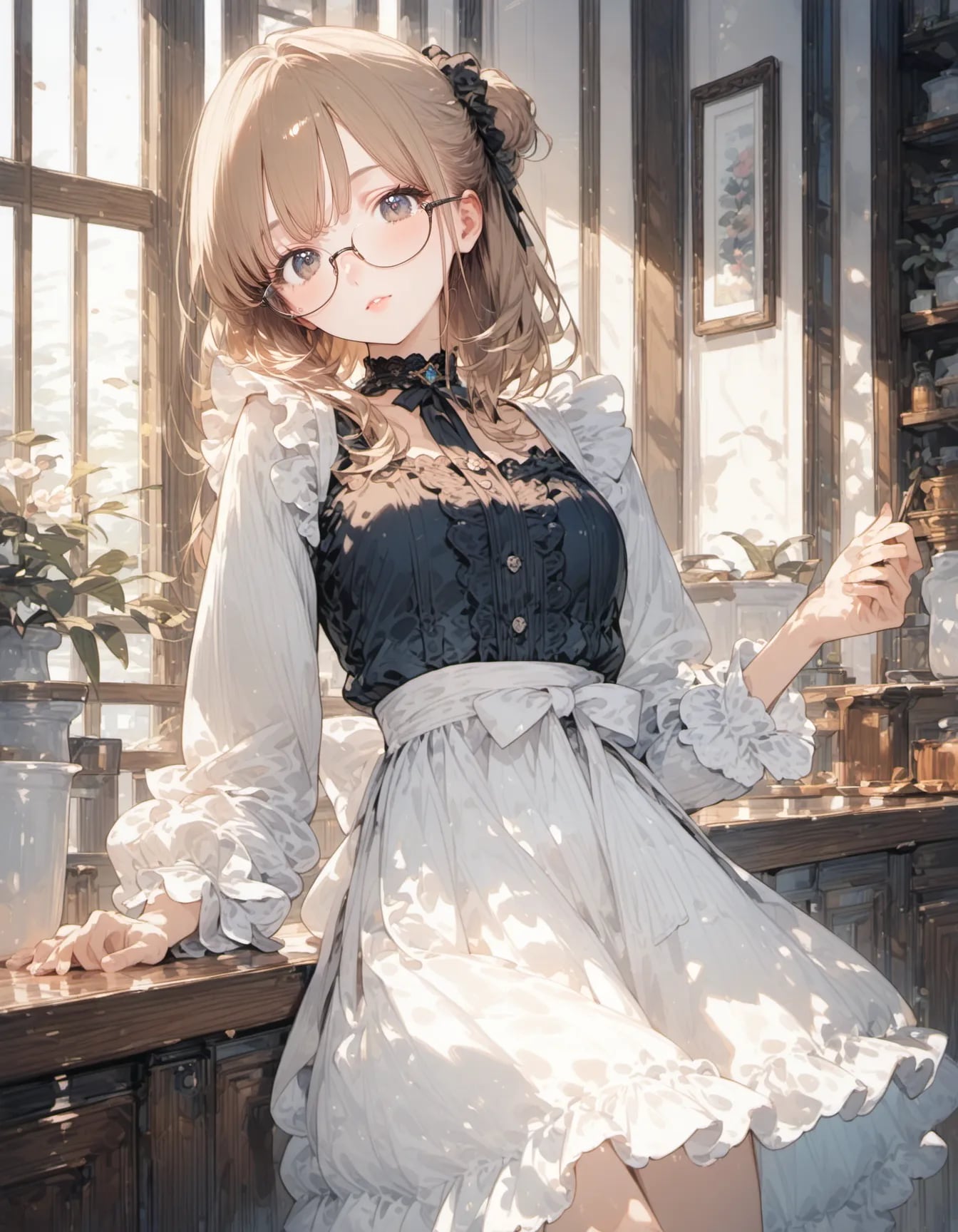 Dust Motes in the Apothecary | の人気AIイラスト・グラビア