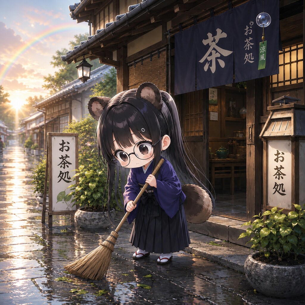 雨上がりは慎重に