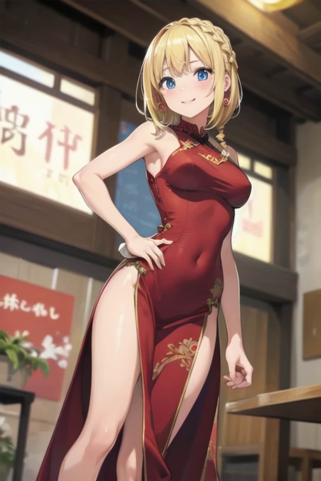 あみこみちゃん（金髪碧眼）