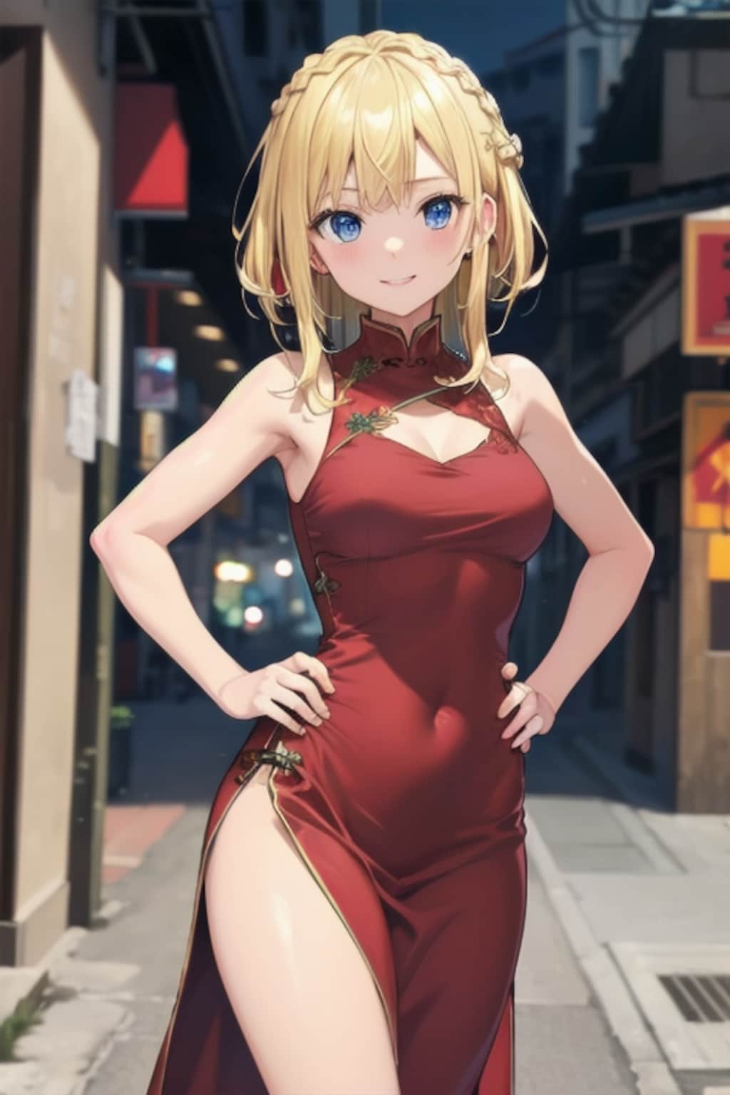 あみこみちゃん（金髪碧眼）
