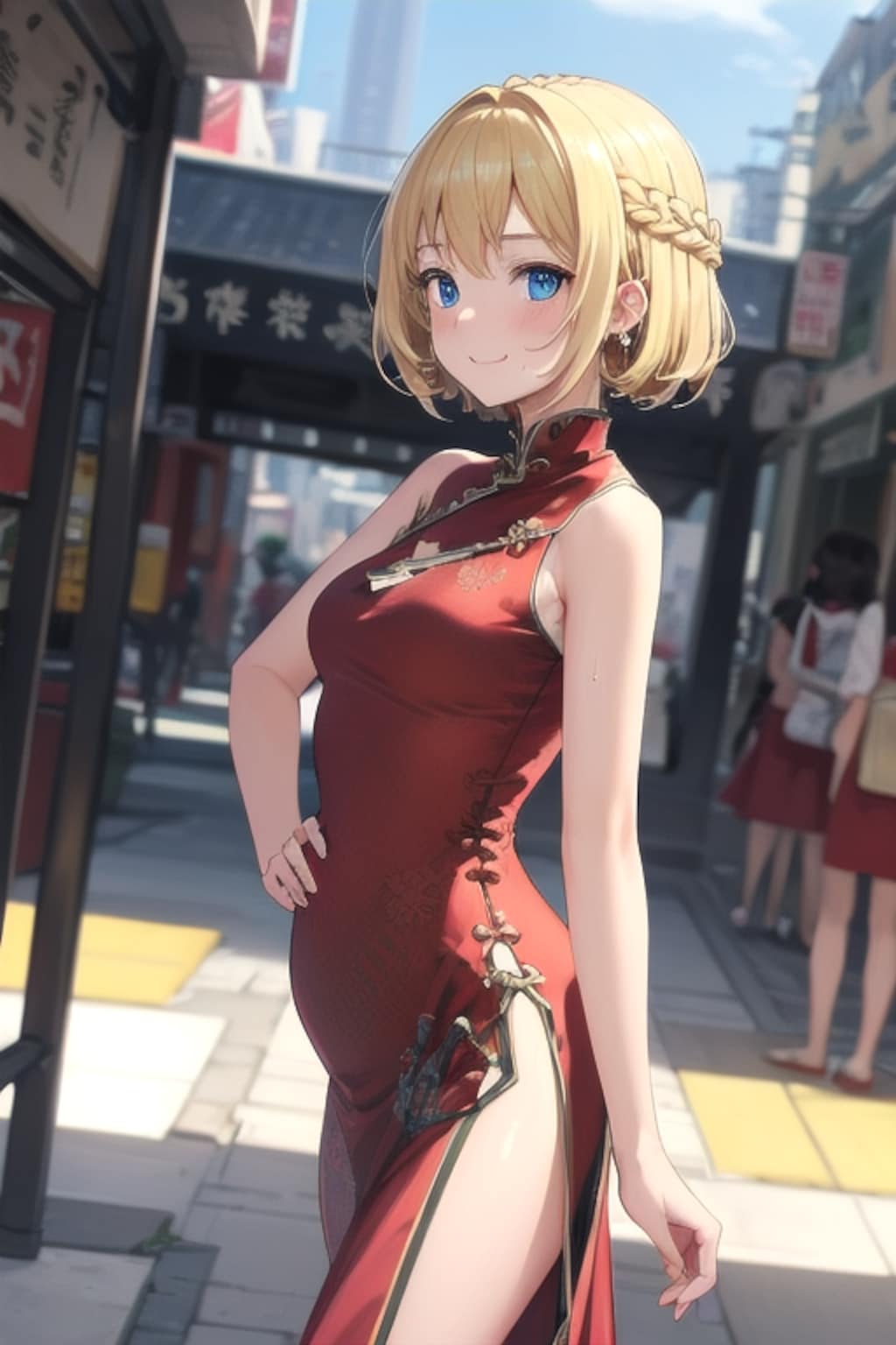 あみこみちゃん（金髪碧眼）
