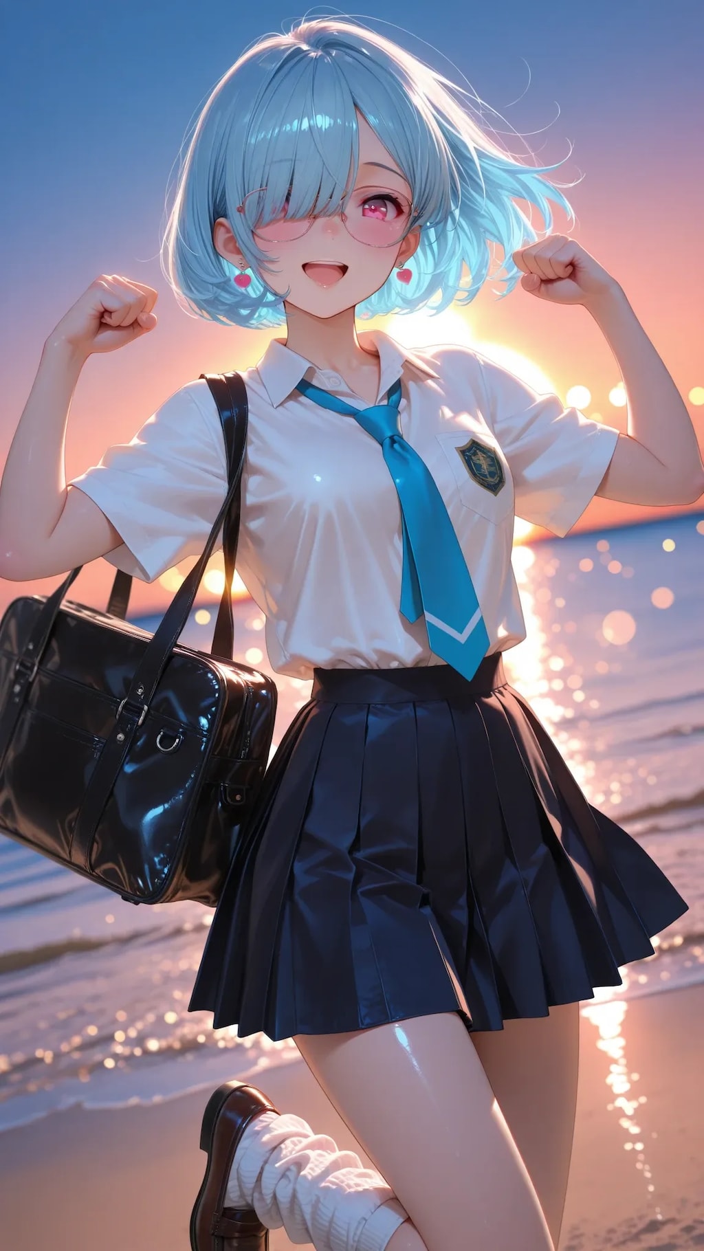 夕暮れ