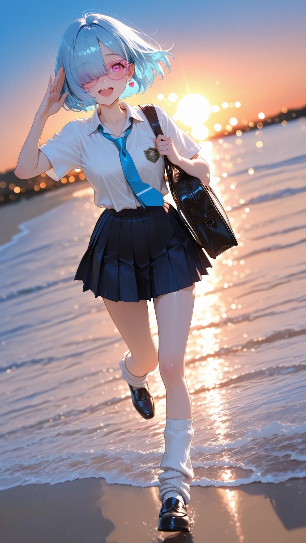 夕暮れ