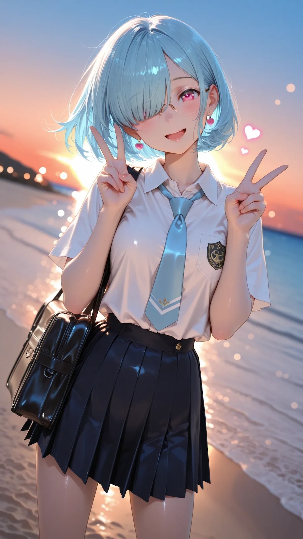 夕暮れ