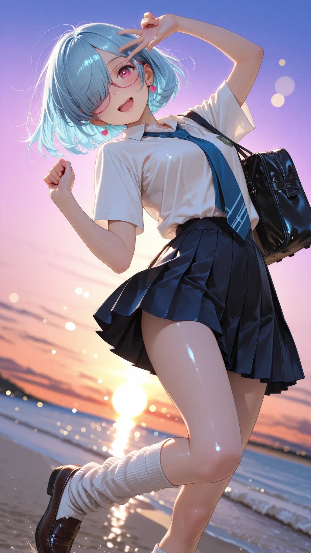 夕暮れ