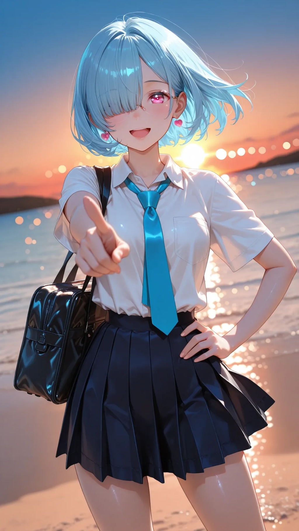夕暮れ
