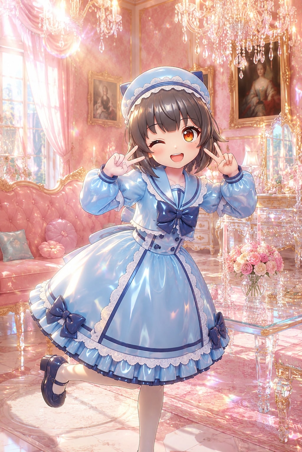 自宅でナチュラルに女装する男子　あゆむ
