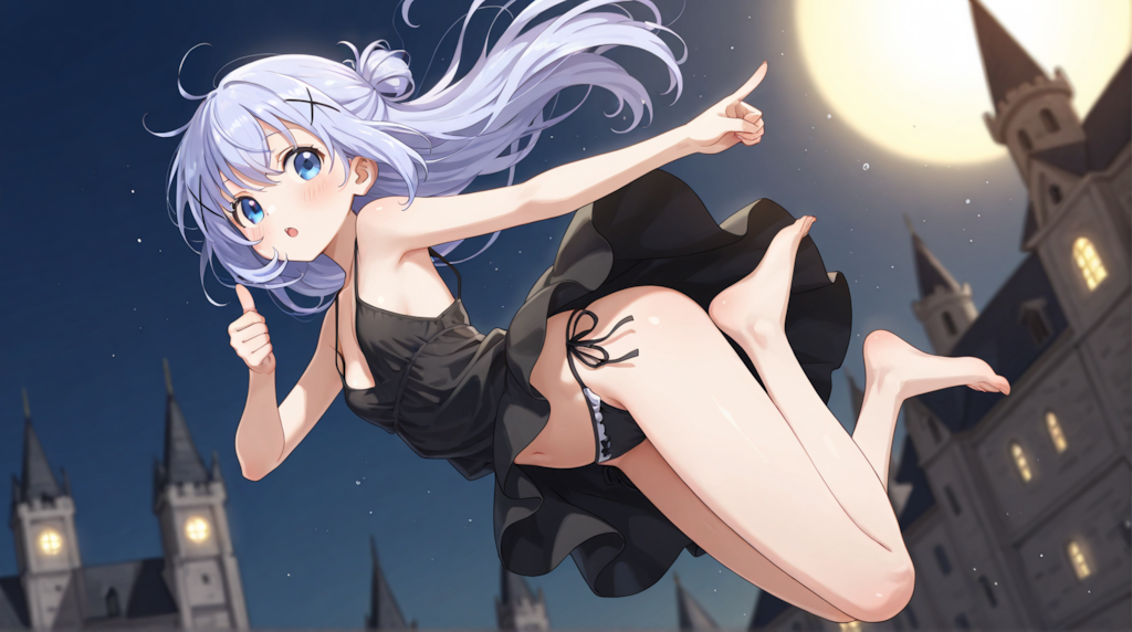 チノちゃんと城と下着！！