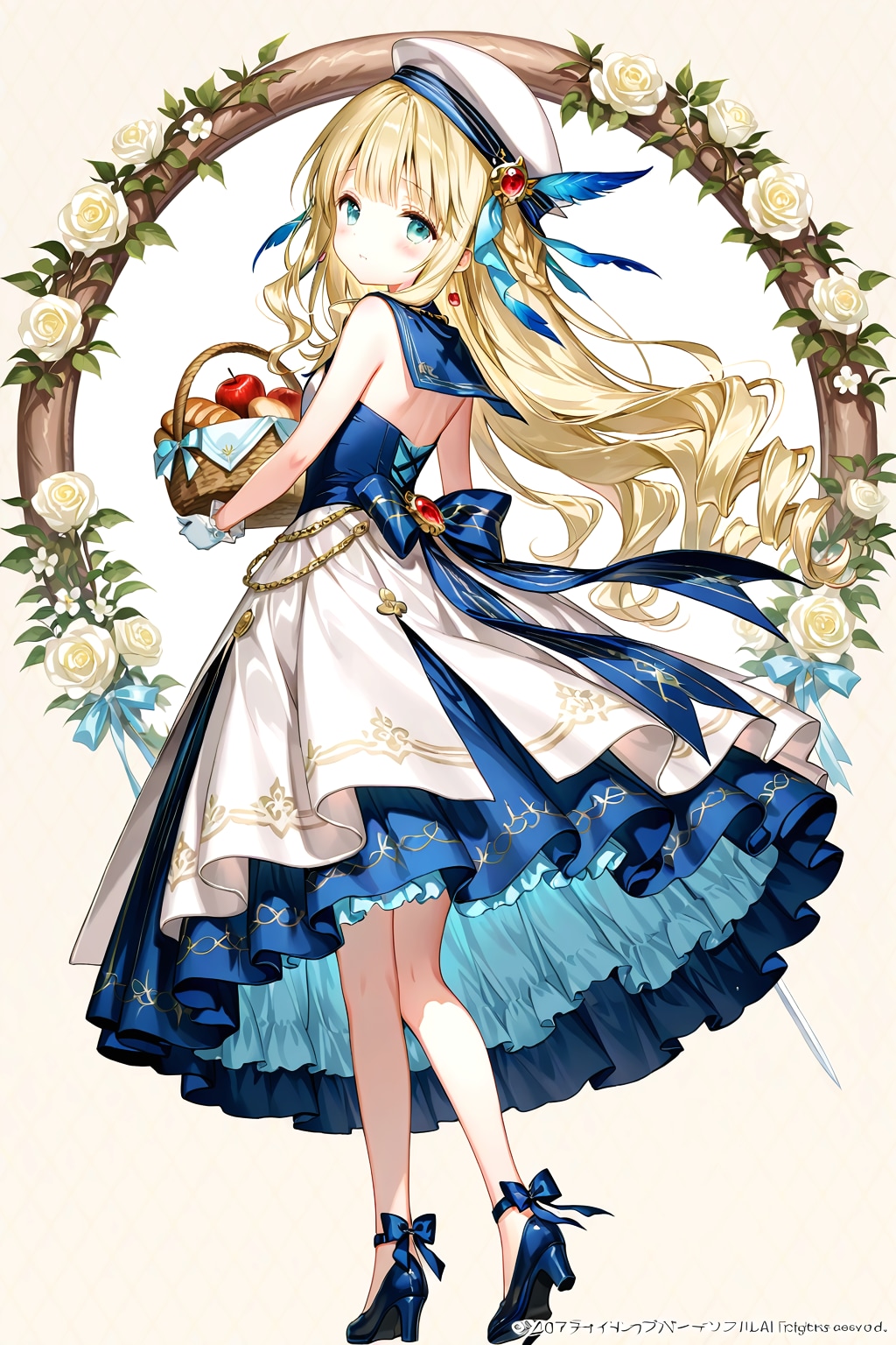 青い瞳のアリア