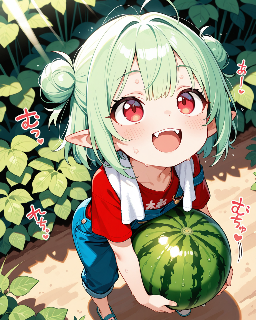 今日はスイカの日