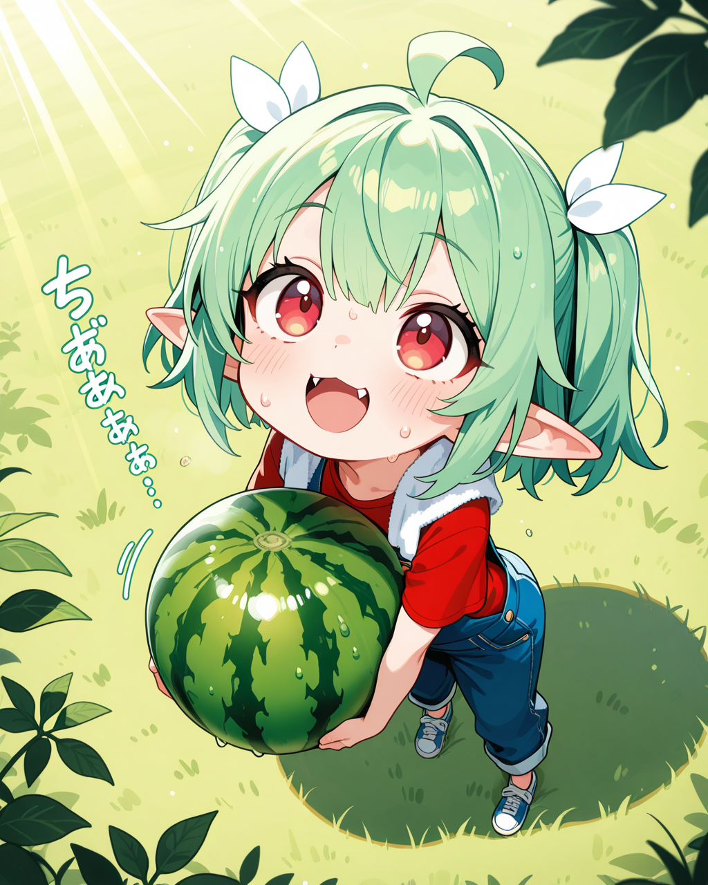 今日はスイカの日