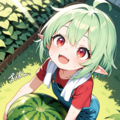 今日はスイカの日 3枚目